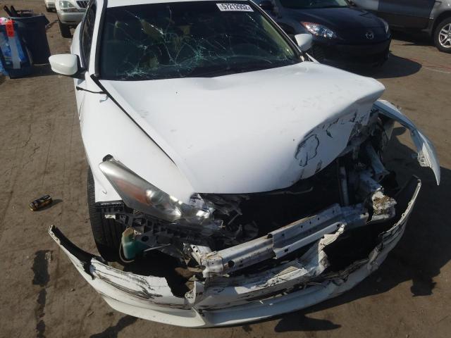 1HGCS1B82CA023716 - 2012 HONDA ACCORD EXL WHITE photo 9