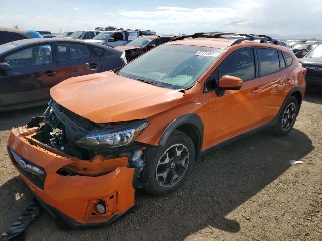 JF2GTABC0JH271695 - 2018 SUBARU CROSSTREK ORANGE photo 2