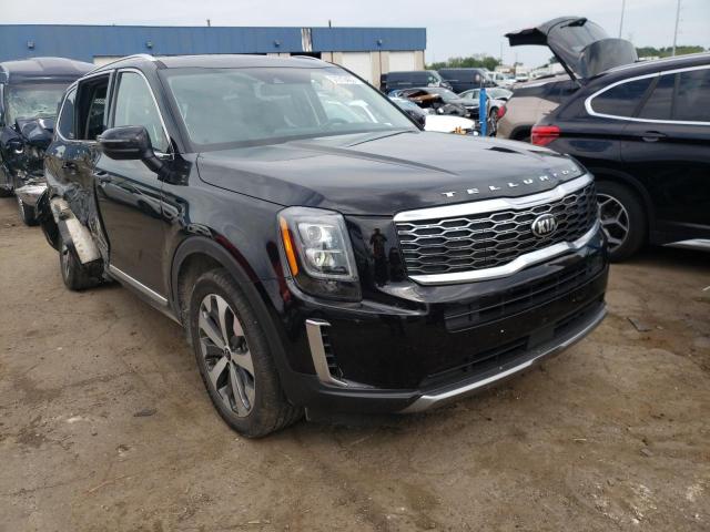 5XYP3DHC9MG149678 - 2021 KIA TELLURIDE BLACK photo 1