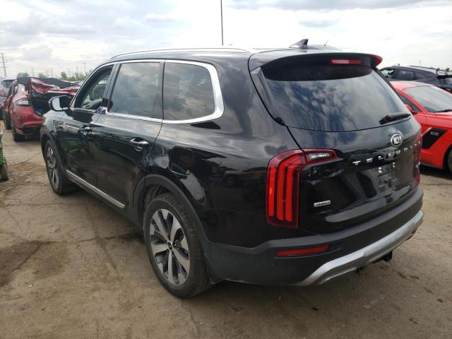 5XYP3DHC9MG149678 - 2021 KIA TELLURIDE BLACK photo 3