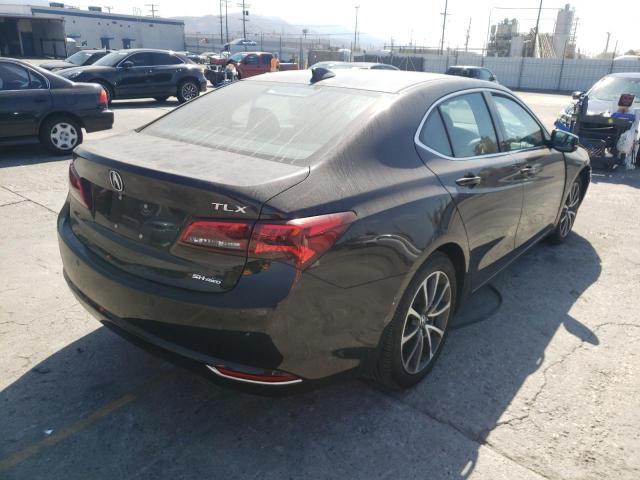 19UUB3F78GA001713 - 2016 ACURA TLX ADVANC BLACK photo 4