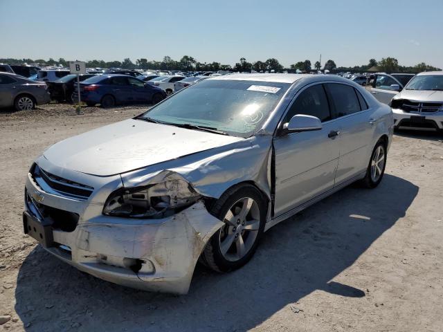 1G1ZC5E02CF227723 - 2012 CHEVROLET MALIBU 1LT ვერცხლისფერი ფოტო 2