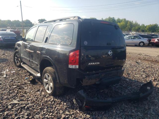 5N1AA08C68N629448 - 2008 NISSAN ARMADA SE BLACK photo 3