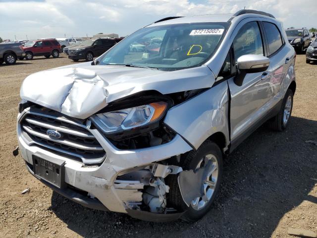 MAJ6P1UL2JC249227 - 2018 FORD ECOSPORT S Plata foto 2