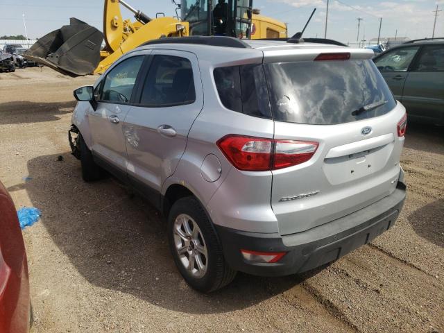 MAJ6P1UL2JC249227 - 2018 FORD ECOSPORT S Plata foto 3