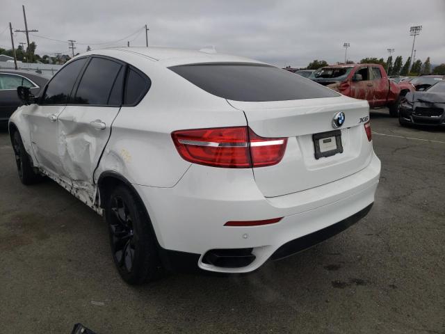 5UXFG8C54EL593121 - 2014 BMW X6 XDRIVE5 WHITE photo 3