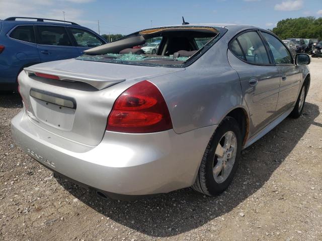 2G2WP552281166070 - 2008 PONTIAC GRAND PRIX SILVER photo 4