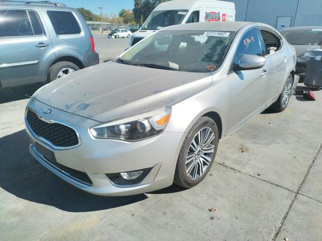 KNALN4D7XE5125656 - 2014 KIA CADENZA PR SILVER photo 2