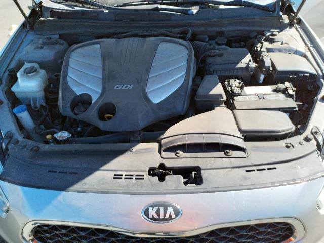 KNALN4D7XE5125656 - 2014 KIA CADENZA PR SILVER photo 7