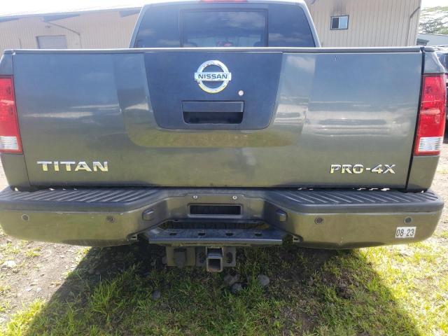 1N6AA0EC7CN305438 - 2012 NISSAN TITAN S GRAY photo 9