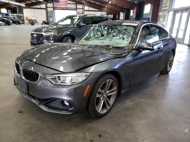 WBA4C9C50GG138768 - 2016 BMW 428 XI GRA GRAY photo 2