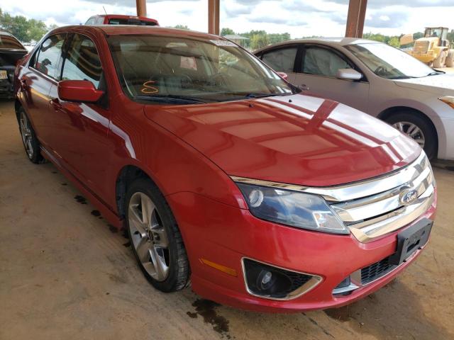 3FAHP0KC0AR322165 - 2010 FORD FUSION SPO RED photo 1