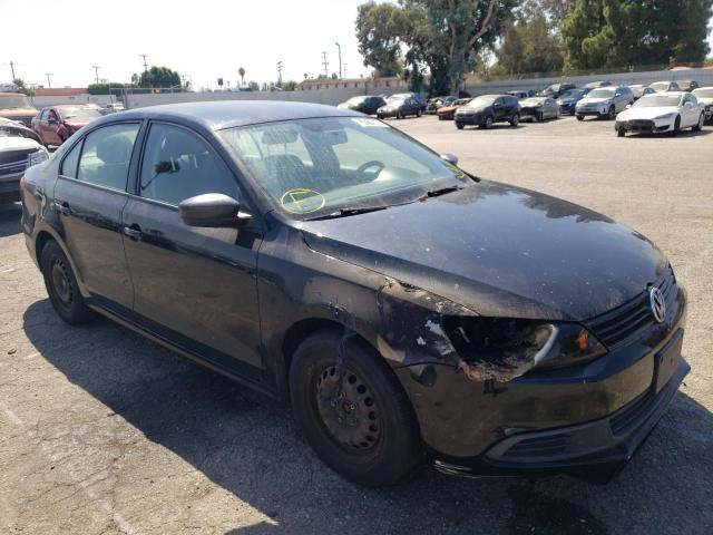 3VW2K7AJ9EM406122 - 2014 VOLKSWAGEN JETTA BASE 黑色 照片 1