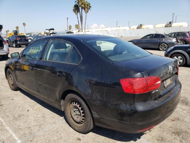 3VW2K7AJ9EM406122 - 2014 VOLKSWAGEN JETTA BASE 黑色 照片 3