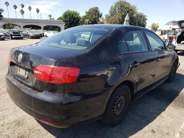 3VW2K7AJ9EM406122 - 2014 VOLKSWAGEN JETTA BASE 黑色 照片 4
