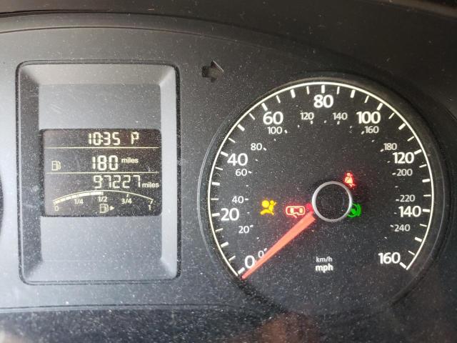 3VW2K7AJ9EM406122 - 2014 VOLKSWAGEN JETTA BASE 黑色 照片 8