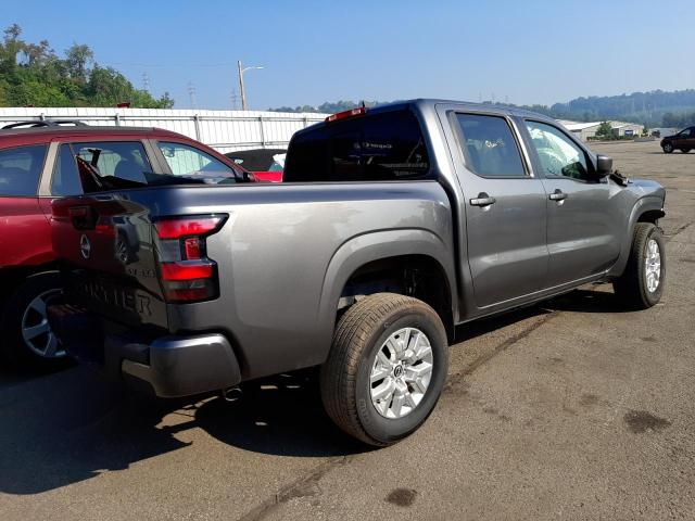 1N6ED1EKXNN615995 - 2022 NISSAN FRONTIER S GRAY photo 4