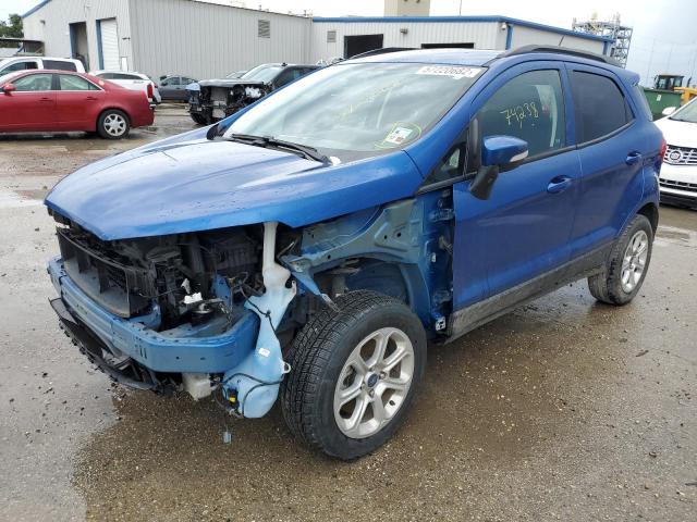 MAJ3S2GE8LC321863 - 2020 FORD ECOSPORT S BLUE photo 2