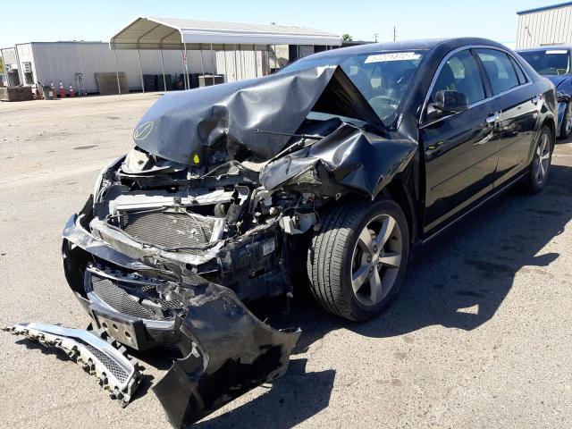 1G1ZC5E03CF233644 - 2012 CHEVROLET MALIBU 1LT 黑色 照片 2