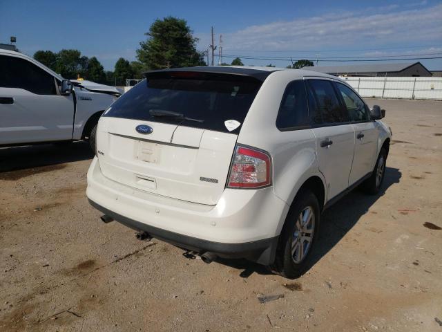 2FMDK36C69BA85805 - 2009 FORD EDGE SE WHITE photo 4