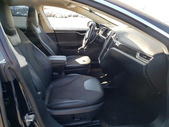 5YJSA1AG9DFP09203 - 2013 TESLA MODEL S Կապույտ լուսանկար 5