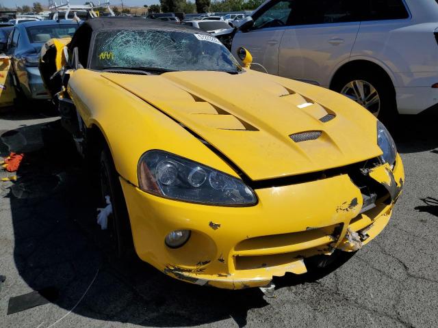 1B3JZ65Z45V501229 - 2005 DODGE VIPER SRT- YELLOW photo 1