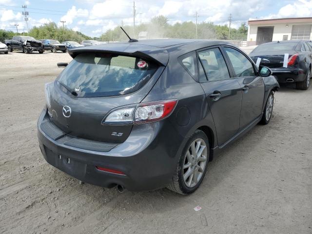 JM1BL1M57C1554260 - 2012 MAZDA 3 S GRAY photo 4