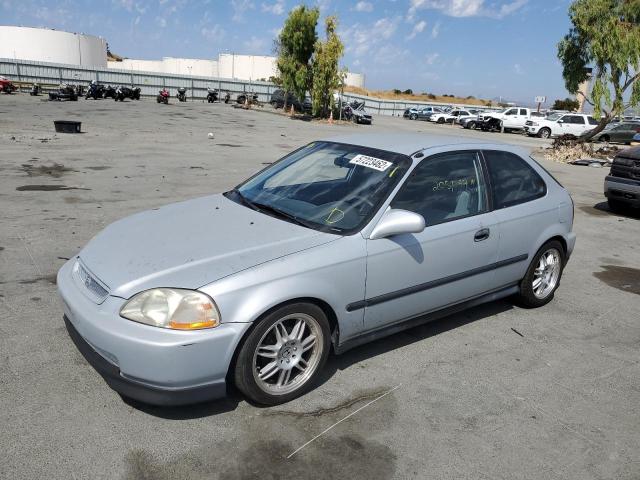 2HGEJ6443WH121663 - 1998 HONDA CIVIC DX SILVER photo 2