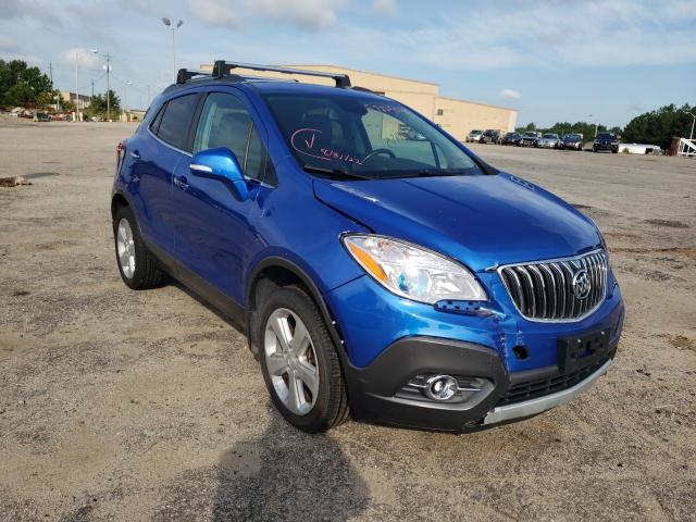 KL4CJFSB8GB681500 - 2016 BUICK ENCORE CON BLUE photo 1