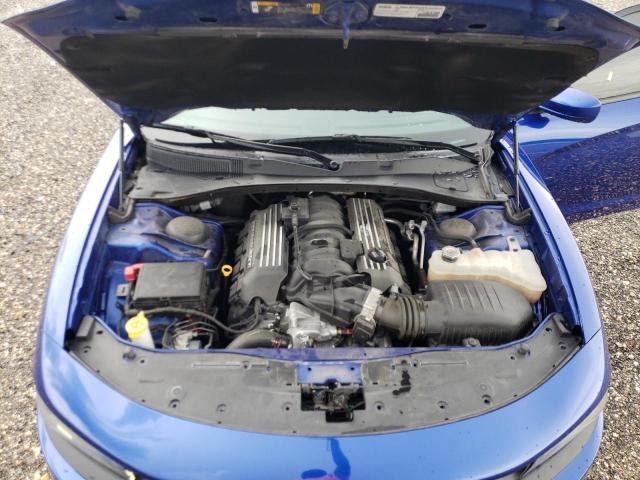 2C3CDXGJ2MH599207 - 2021 DODGE CHARGER SC BLUE photo 7