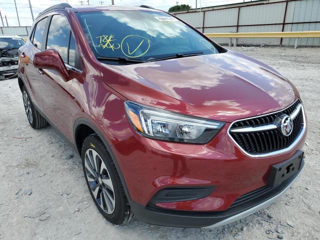 KL4CJESM9NB516631 - 2022 BUICK ENCORE PRE BURGUNDY photo 1