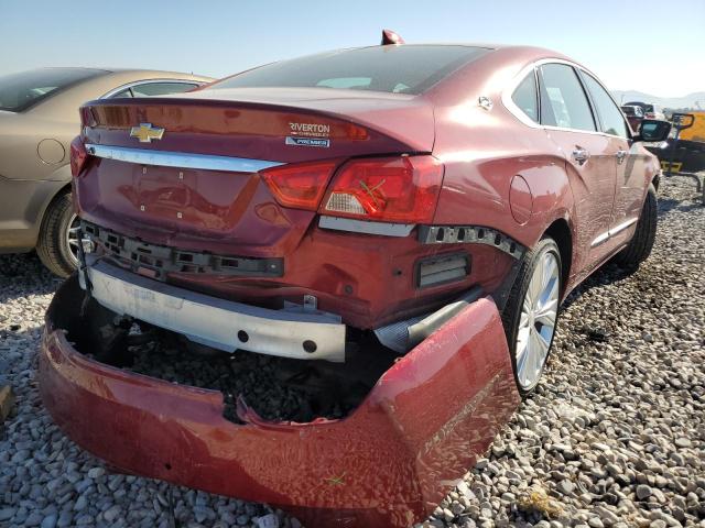 2G1125S36J9124969 - 2018 CHEVROLET IMPALA PRE წითელი ფოტო 4