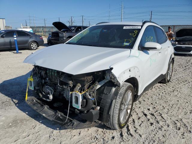 KM8K22AAXKU321900 - 2019 HYUNDAI KONA SEL WHITE photo 2