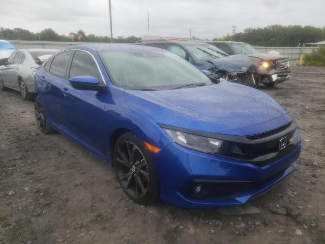 2HGFC2F83LH551504 - 2020 HONDA CIVIC SPOR BLUE photo 1