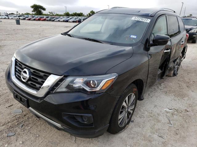 5N1DR2MN6KC644351 - 2019 NISSAN PATHFINDER BLACK photo 2