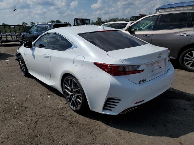 JTHSE5BCXH5008313 - 2017 LEXUS RC 350 WHITE photo 3