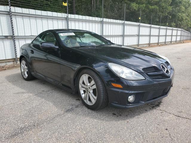 WDBWK5EA3BF241794 - 2011 MERCEDES-BENZ SLK 300 BLACK photo 1