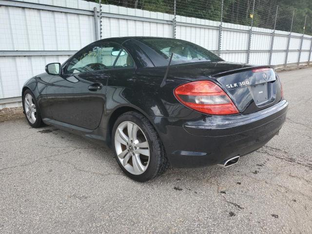 WDBWK5EA3BF241794 - 2011 MERCEDES-BENZ SLK 300 BLACK photo 3