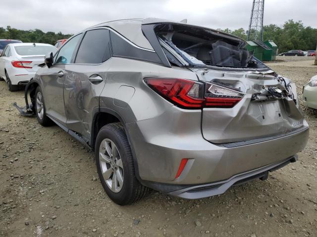 2T2BGMCA2JC028305 - 2018 LEXUS RX 450H BA SILVER photo 3