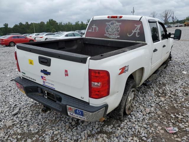 1GCPKSE71CF165034 - 2012 CHEVROLET SILVERADO WHITE photo 4