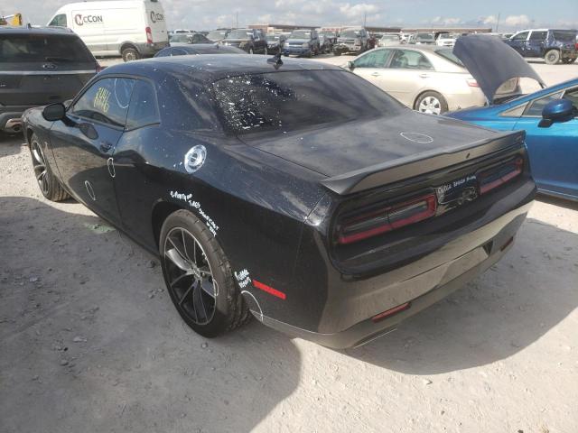 2C3CDZFJ3GH253684 - 2016 DODGE CHALLENGER BLACK photo 3