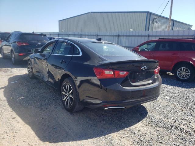 1G1ZG5ST3LF127326 - 2020 CHEVROLET MALIBU RS 黑色 照片 3