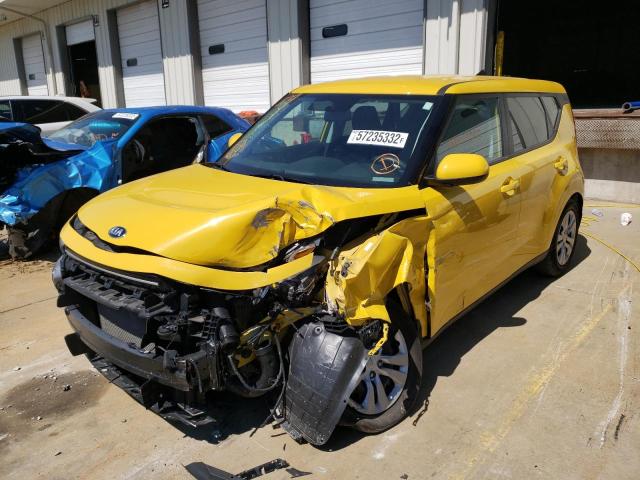 KNDJ23AU4L7097040 - 2020 KIA SOUL LX YELLOW photo 2