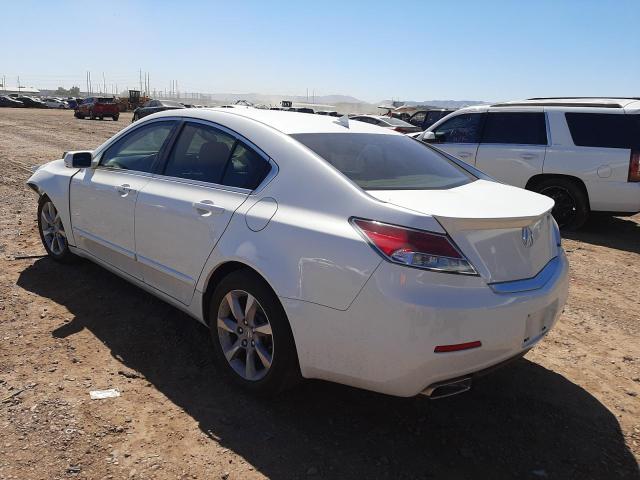 19UUA8F55DA008094 - 2013 ACURA TL TECH WHITE photo 3