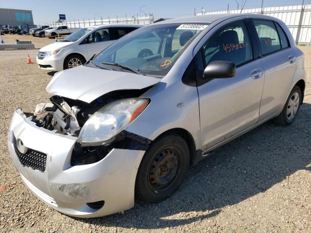 JTDKT923275106930 - 2007 TOYOTA YARIS SILVER photo 2