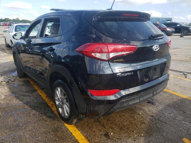 KM8J23A49HU359686 - 2017 HYUNDAI TUCSON SE BLACK photo 3