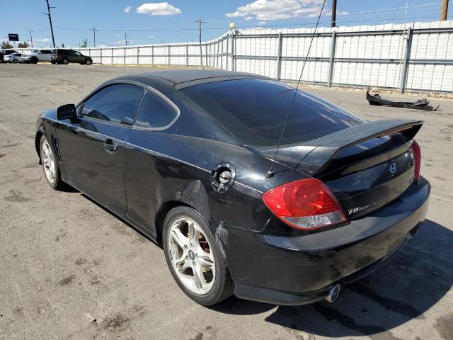 KMHHN65F45U175139 - 2005 HYUNDAI TIBURON GT BLACK photo 3