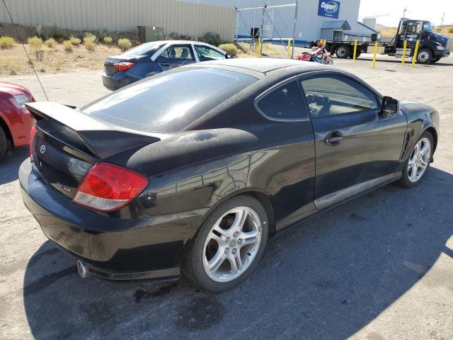 KMHHN65F45U175139 - 2005 HYUNDAI TIBURON GT BLACK photo 4