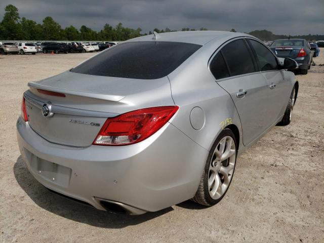 2G4GV5GV6C9215130 - 2012 BUICK REGAL GS Күміс фото 4