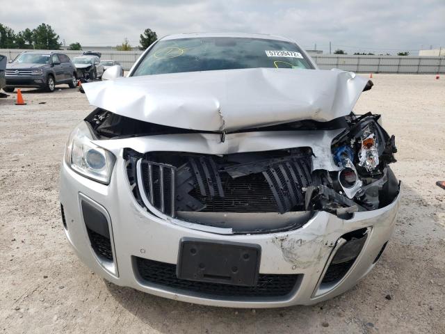 2G4GV5GV6C9215130 - 2012 BUICK REGAL GS Күміс фото 9